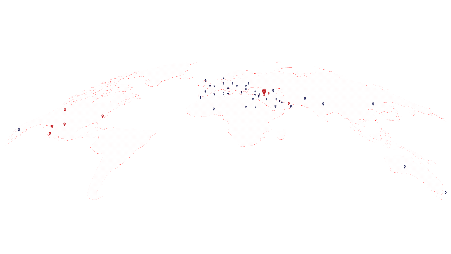 Philadelphia Solar Global Reach Map