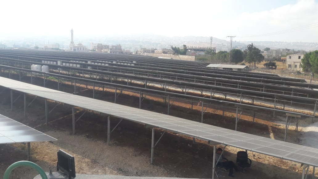 Philadelphia Solar PV modules at Abdali Medical Center project